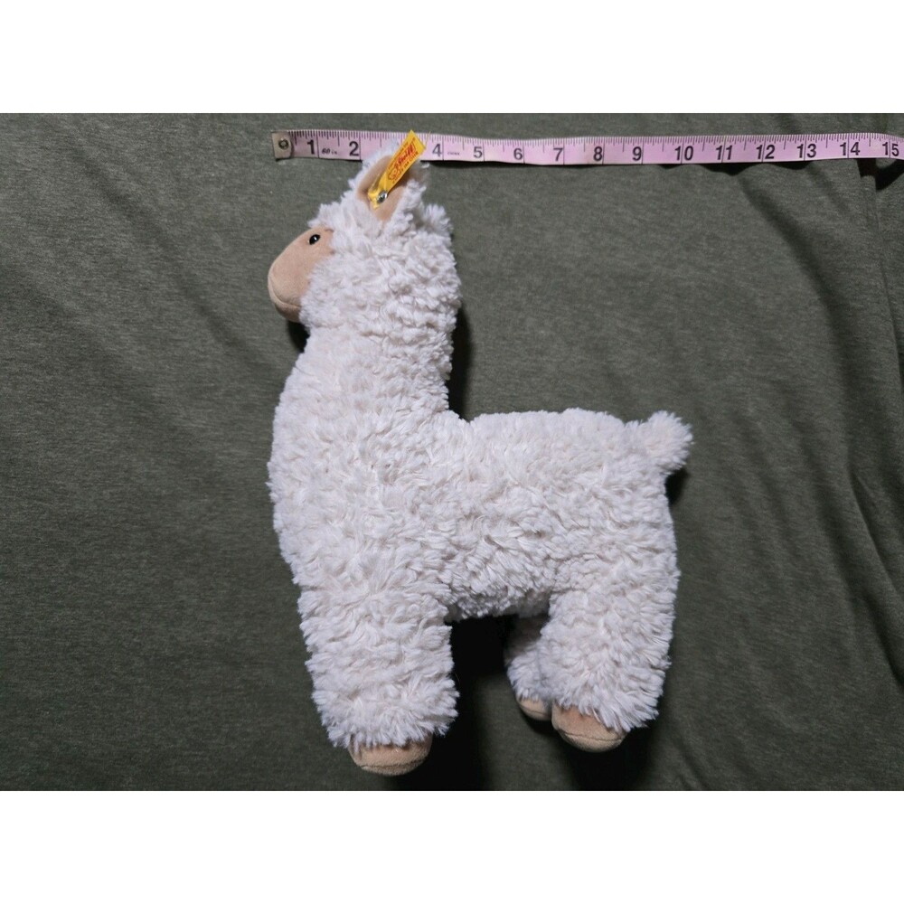 Steiff Plush Leandro Llama Handmade Stuffed Animal Quality Soft Toy